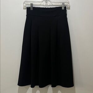 Chic Black Midi Skirt for Women
